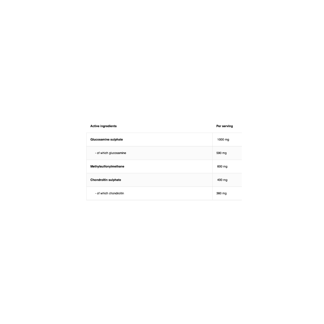 Glucosamine High Strength + MSM + Chondroitin