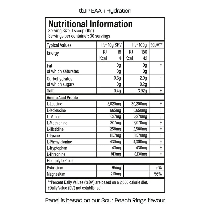 TBJP EAA Plus Hydration | EAA Powder