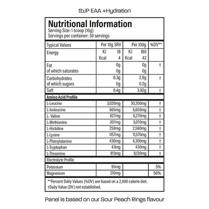 TBJP EAA Plus Hydration | EAA Powder